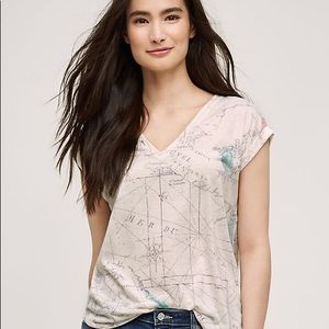 Anthropologie Map Tee